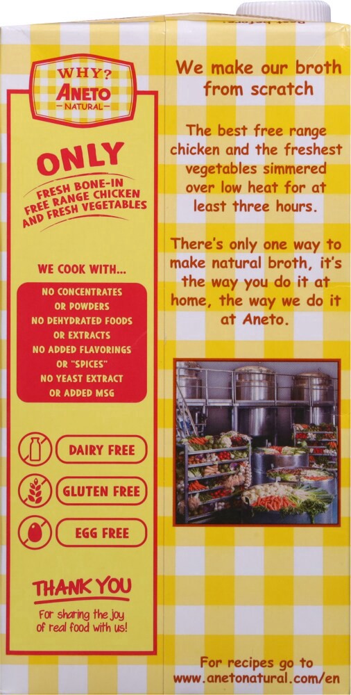 slide 3 of 5, Caldo Natural Aneto Chicken Broth, 33.8 fl oz