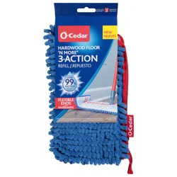 O-Cedar 3-Action Hardwood Floor 'N More Mop Refill 1 Each