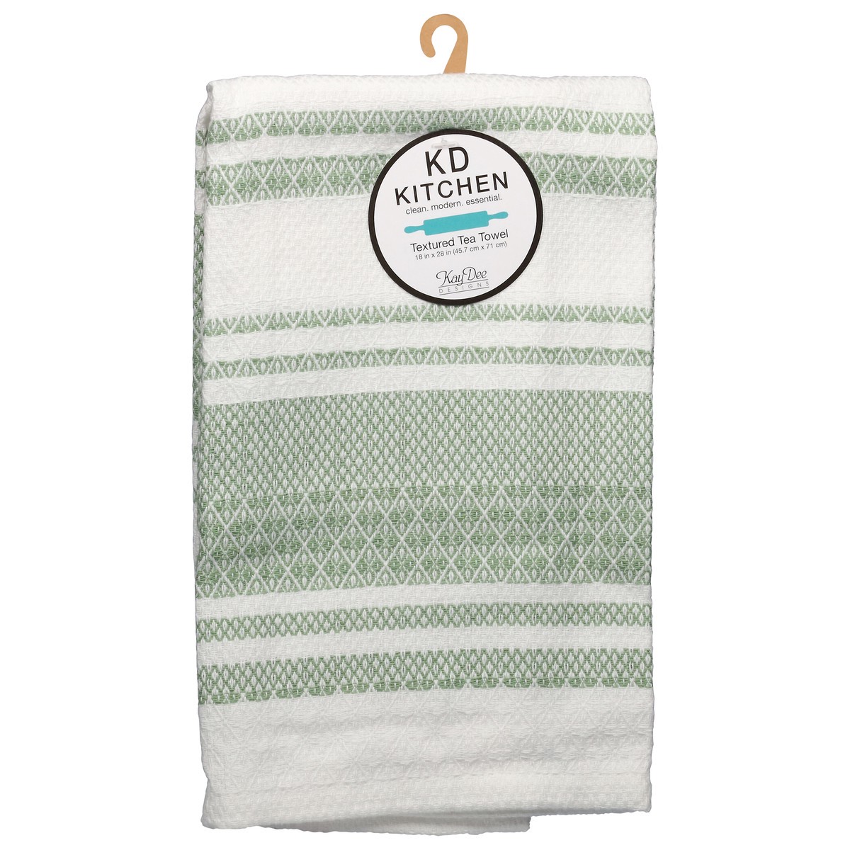 slide 3 of 11, Kay Dee Green Tea Tea Towel, 1 ct