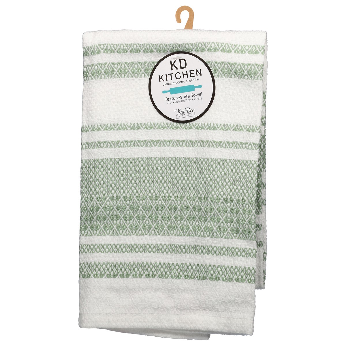 slide 4 of 11, Kay Dee Green Tea Tea Towel, 1 ct