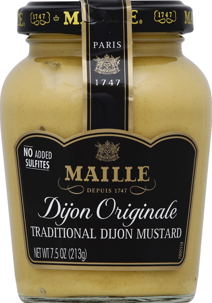 slide 1 of 3, Maille Mustard Dijon Originale, 7.5 oz, 7.5 oz