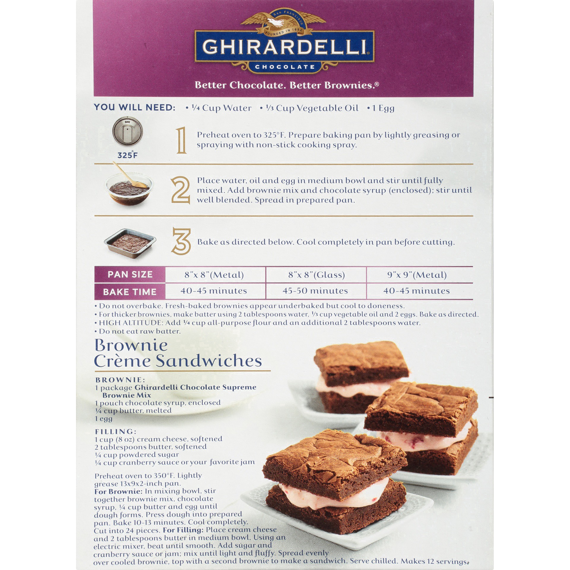 slide 23 of 82, GHIRARDELLI Brownie Mix, 18.75 oz