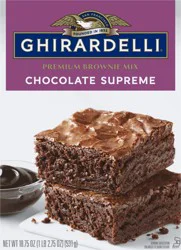 GHIRARDELLI Chocolate Supreme Premium Brownie Mix