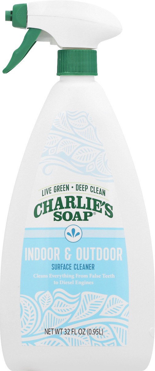 slide 7 of 8, Charlie's Soap Indoor & Outdoor Surface Cleaner 32 oz, 32 oz