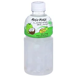 Mogu Mogu Coconut Flavored Drink with Nata de Coco - 10.82 fl oz