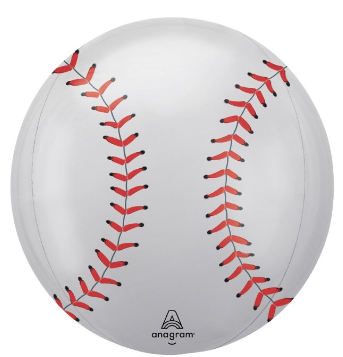 slide 1 of 1, Baseball Orbz Balloon, 1 ct