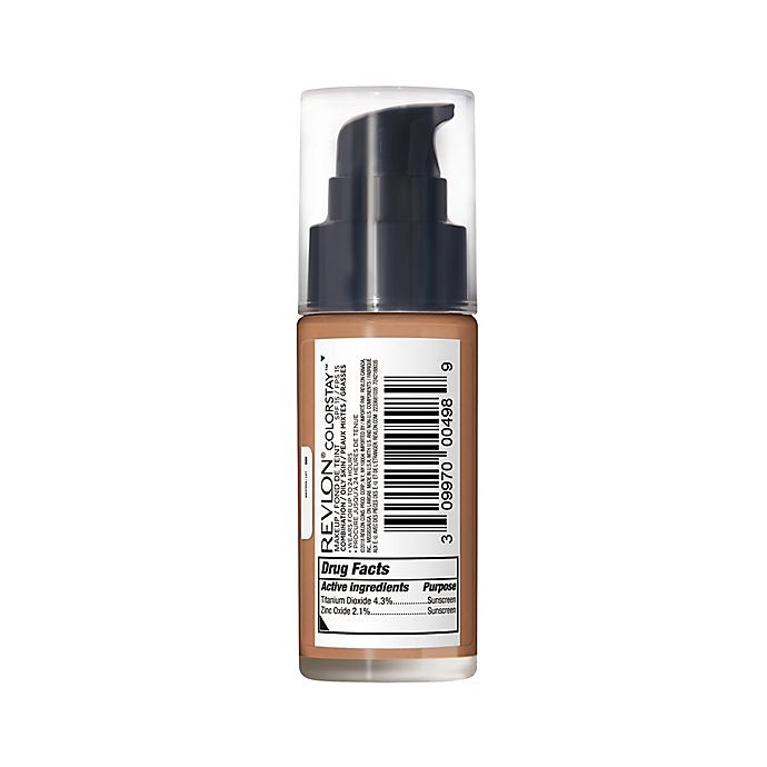 slide 2 of 5, Revlon ColorStay Liquid Foundation For Combination/Oily Skin, Honey Beige, 1 fl oz