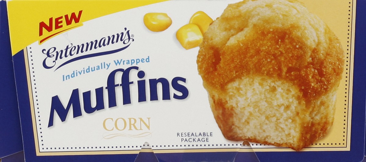 slide 3 of 4, Entenmann's Corn Muffins, 6 ct