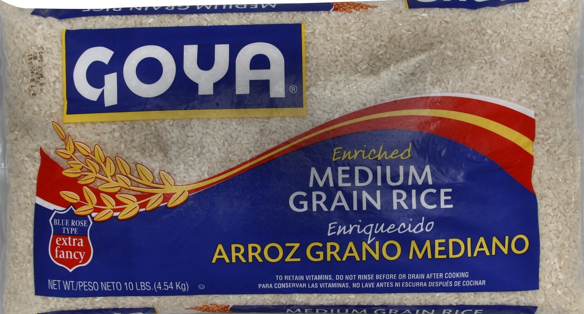 slide 5 of 5, Goya Rice 10 lb, 10 lb