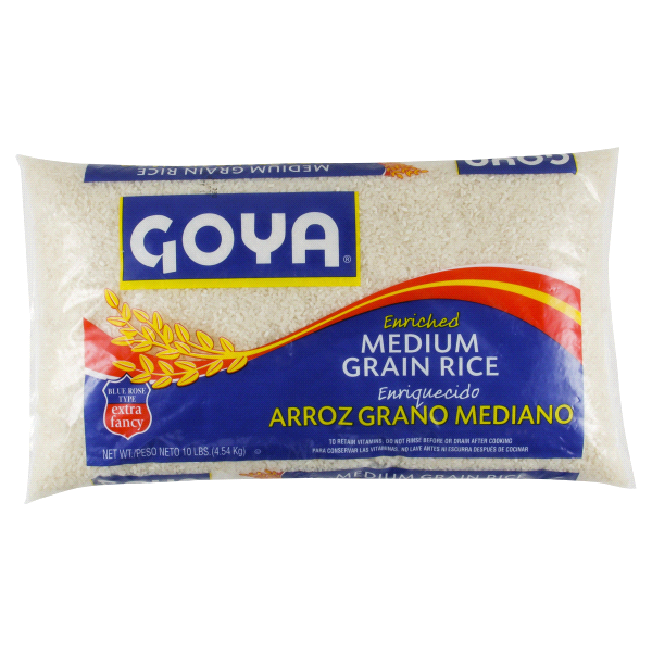 slide 1 of 5, Goya Rice 10 lb, 10 lb