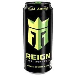 Reign Total Body Fuel White Gummy Bear Energy Drink - 16 fl oz