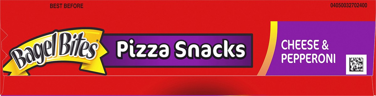 slide 6 of 9, Bagel Bites Cheese & Pepperoni Mini Pizza Bagel Frozen Snacks, 40 ct Box, 40 ct