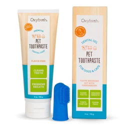 Pet Toothpaste and Fingerbrush Dental Kit - 4 oz
