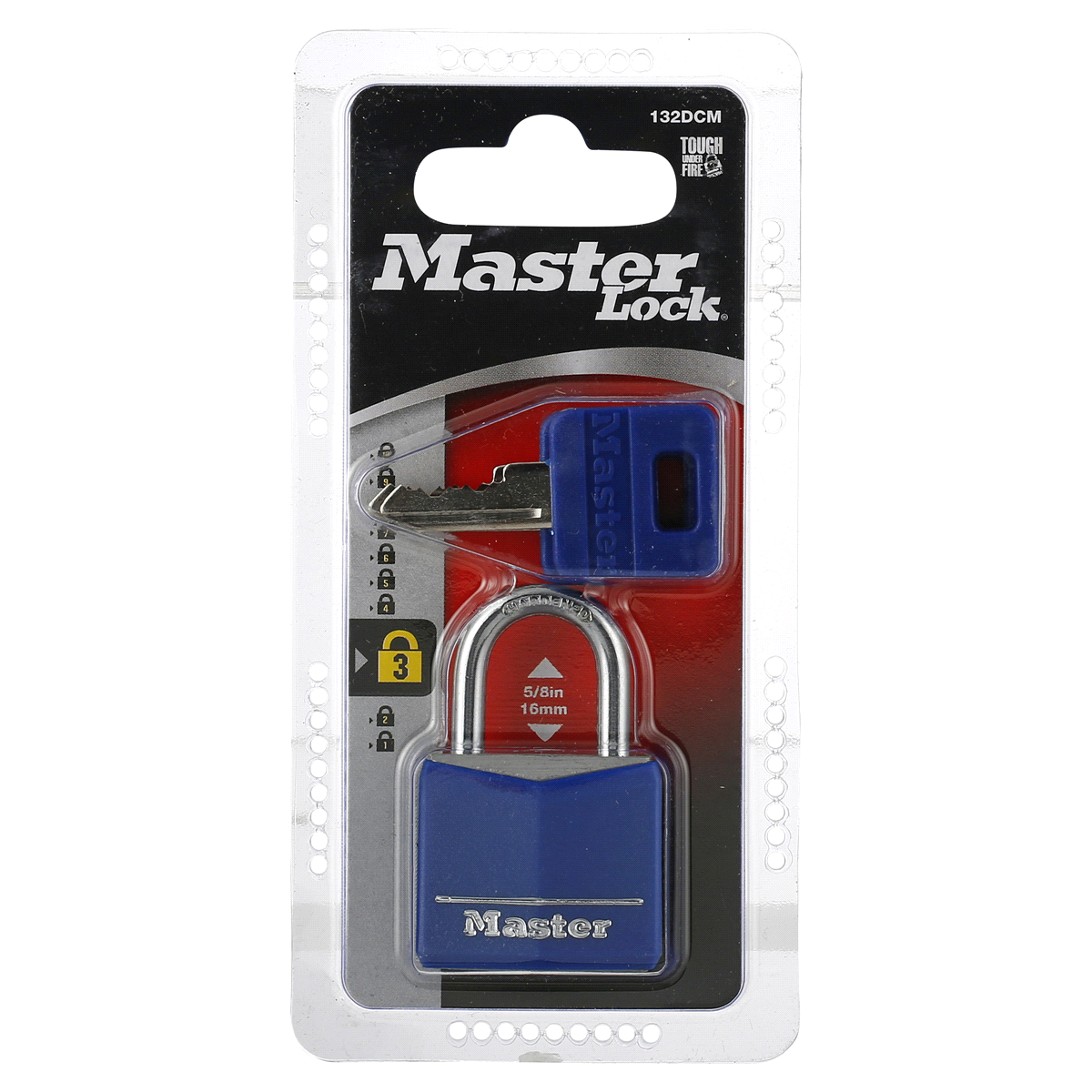 slide 1 of 1, Master Lock Covered Padlock 132DCM Wide, 1 ct