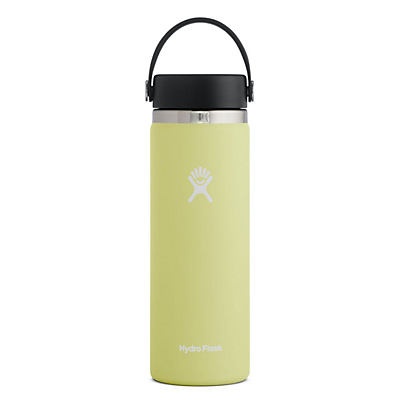 slide 1 of 1, Hydro Flask Wide Mouth Insulated Bottle with Flex Cap, Pineapple, 20 oz