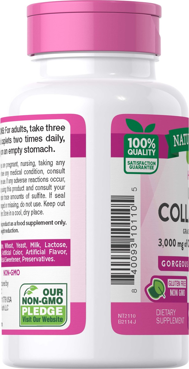 slide 2 of 5, Nature's Truth Ultra Collagen 1,000 mg Type I & III, 90 ct