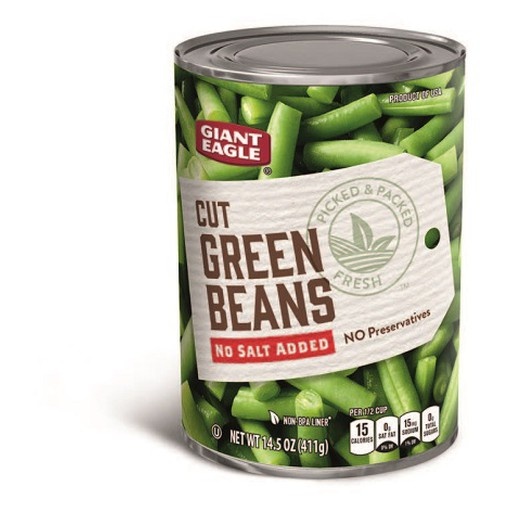 Giant Eagle Cut Green Beans 14.5 oz Shipt