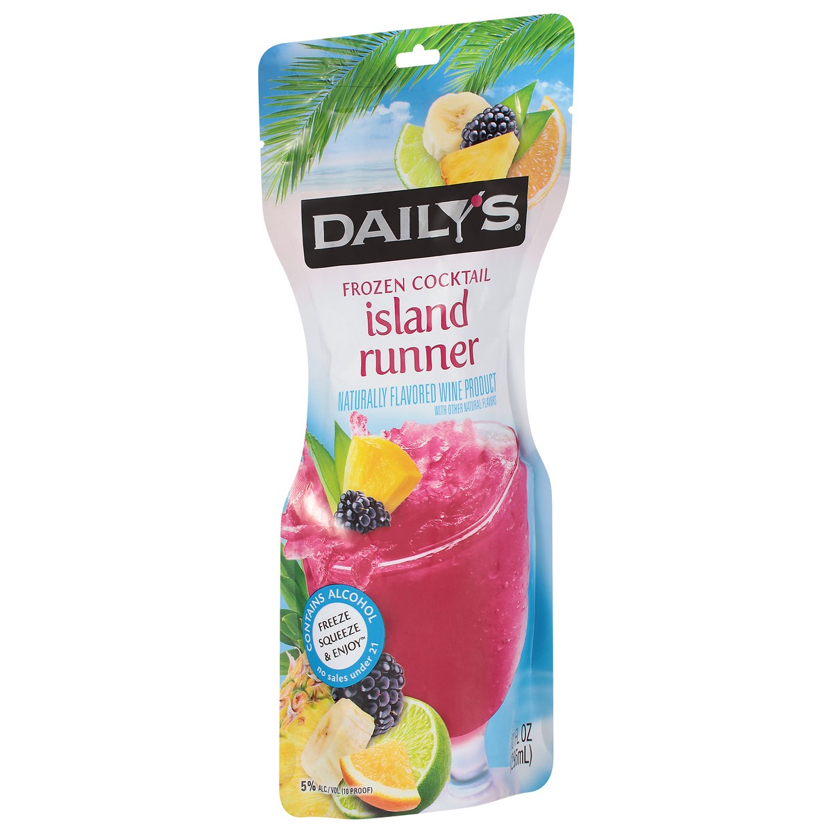 slide 3 of 9, Daily's Island Runner Frozen Cocktail 10 fl oz, 10 fl oz