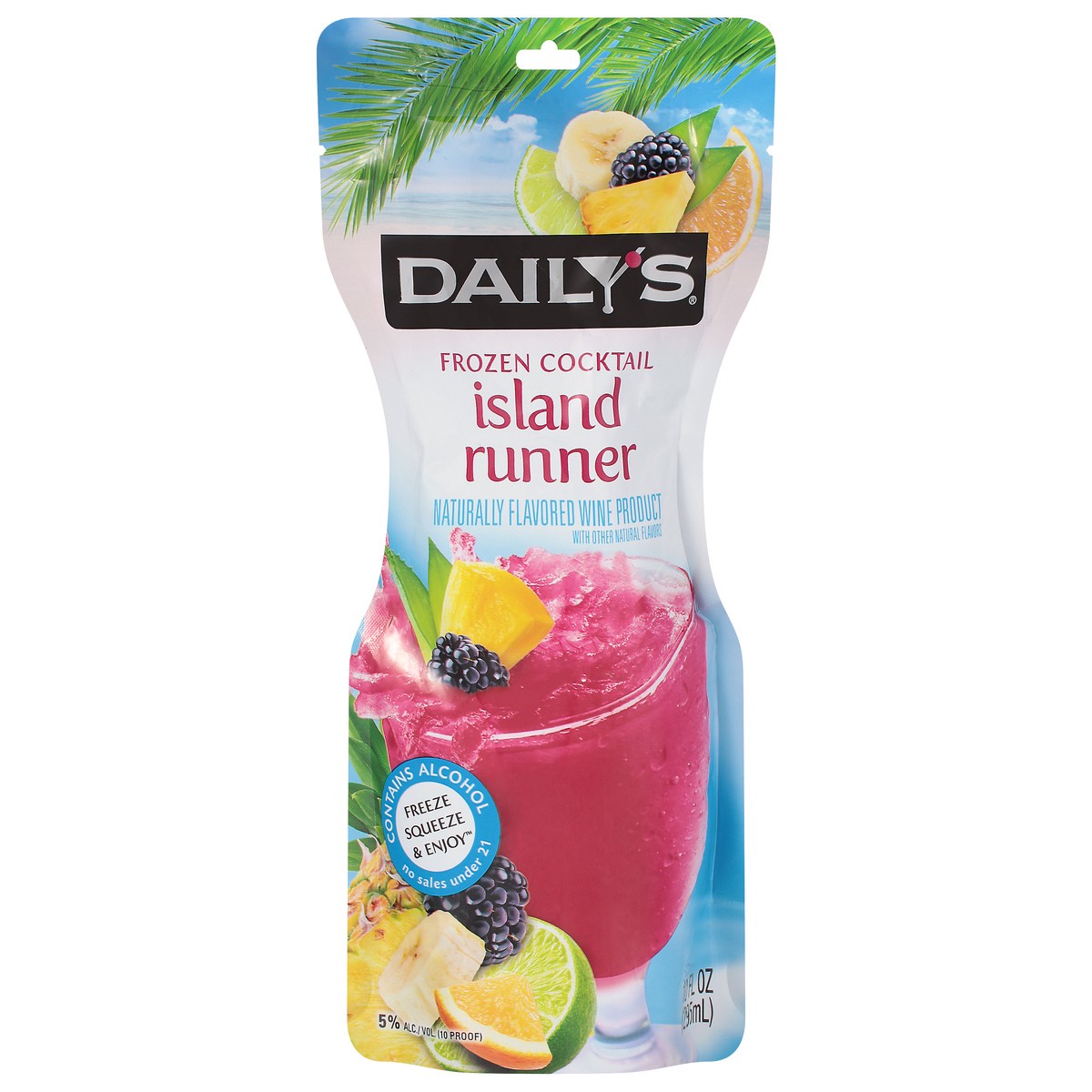 slide 1 of 9, Daily's Island Runner Frozen Cocktail 10 fl oz, 10 fl oz