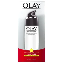 Olay Regenerist Regenerating Face Lotion with Sunscreen SPF 15 Broad Spectrum 2.5 fl oz