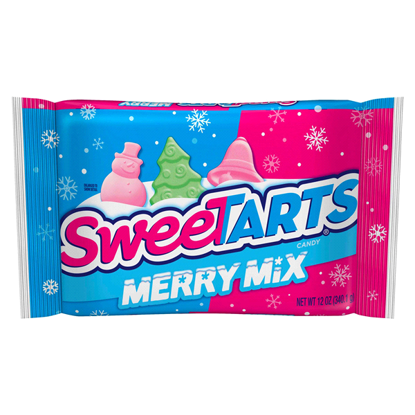 slide 1 of 1, SweeTARTS Ferrara Candy Company Merry Mix Candy, 8 oz