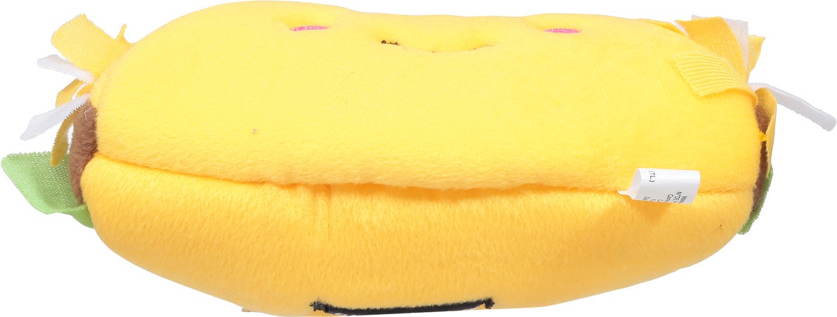 slide 6 of 12, Zippy Paws Nomnomz Taco Squeaky Plush Dog Toy 1 ea, 1 ct