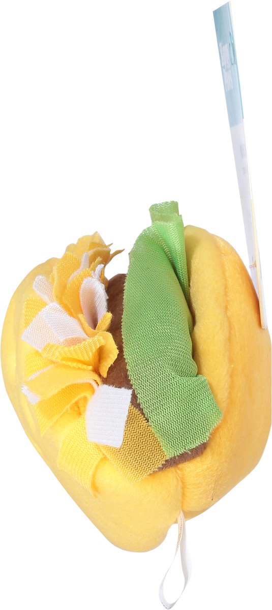 slide 8 of 12, Zippy Paws Nomnomz Taco Squeaky Plush Dog Toy 1 ea, 1 ct