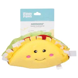 Zippy Paws Nomnomz Taco Squeaky Plush Dog Toy - 1 ea