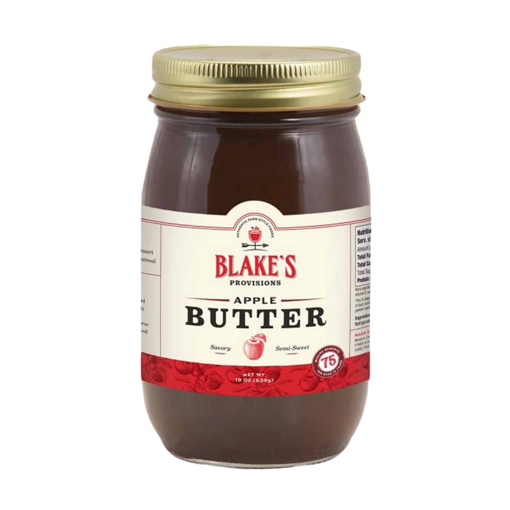 slide 1 of 1, Blake Farms Blake's Orchard Provisions Apple Butter, 17.5 oz