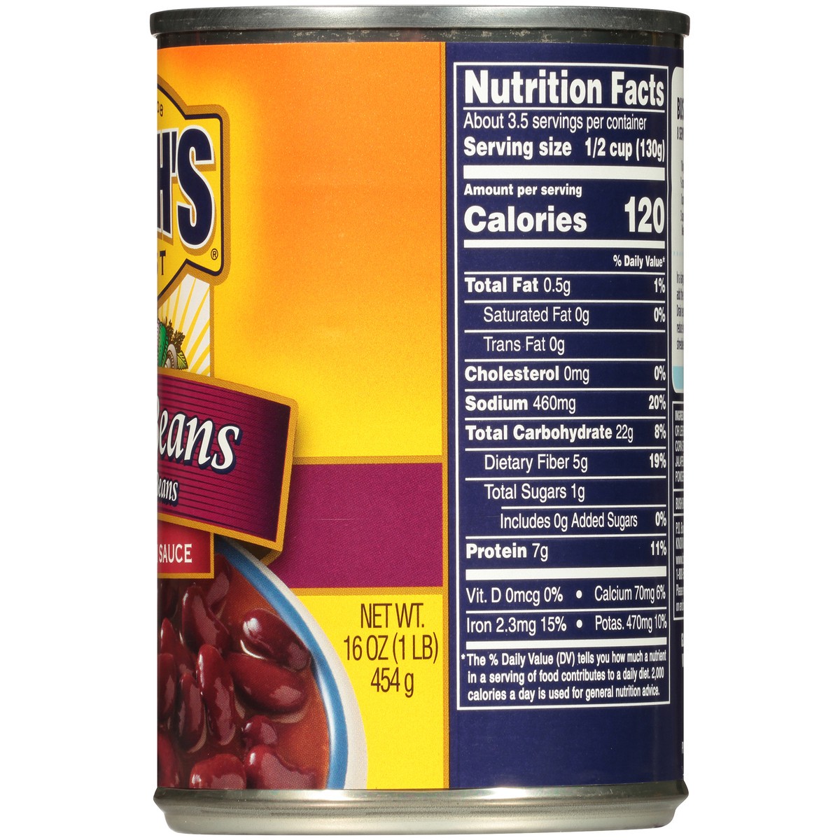 slide 2 of 7, Bush's Best Chili Beans Kidney Beans in a Spicy Sauce 16 oz. Can, 16 oz