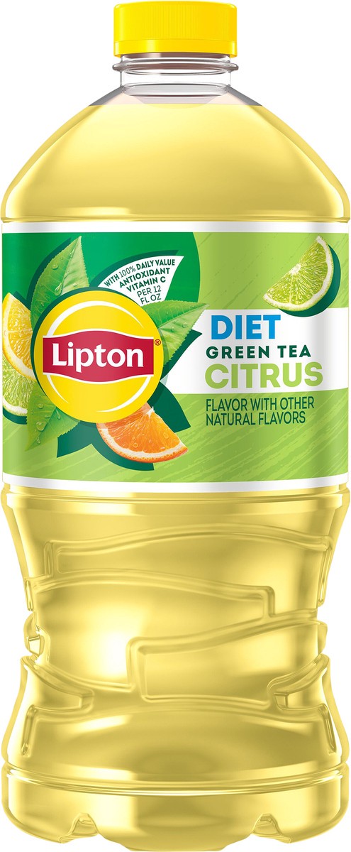 slide 2 of 5, Lipton Diet Green Tea Citrus 64 Fl Oz, 1 ct