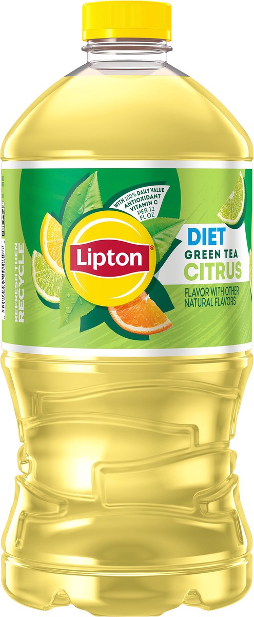 slide 4 of 5, Lipton Diet Green Tea Citrus 64 Fl Oz, 1 ct
