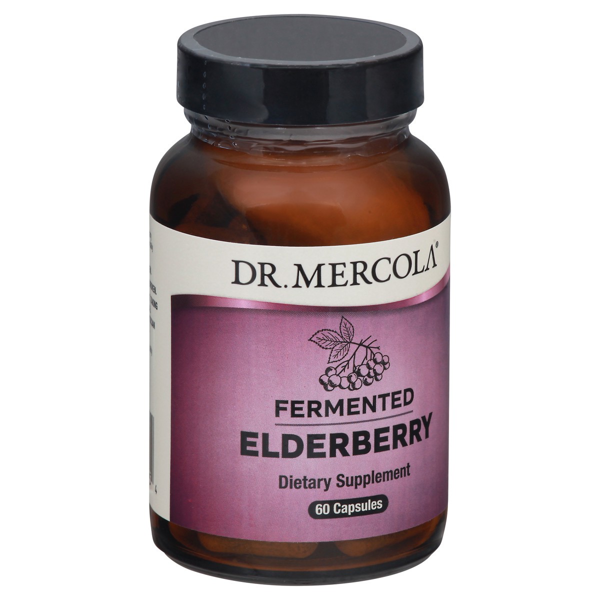 slide 8 of 9, Dr. Mercola Capsules Fermented Elderberry 60 ea, 60 ct