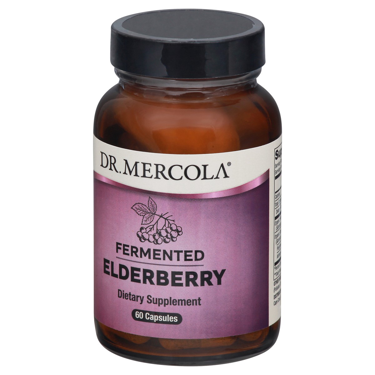 slide 5 of 9, Dr. Mercola Capsules Fermented Elderberry 60 ea, 60 ct