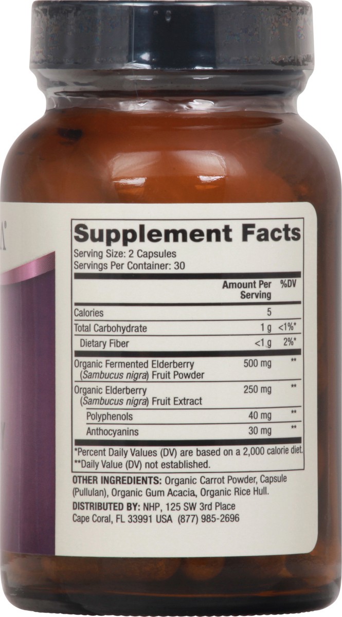 slide 3 of 9, Dr. Mercola Capsules Fermented Elderberry 60 ea, 60 ct