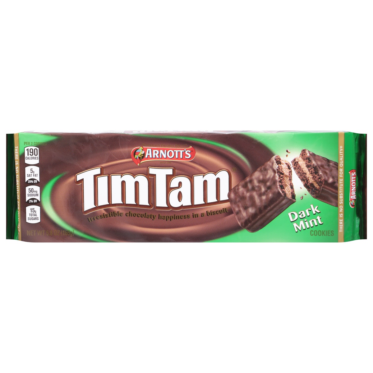 slide 1 of 1, Arnott's Arnotts Tim Tam Cookies Mint – 5.8 Oz, 5.8 oz