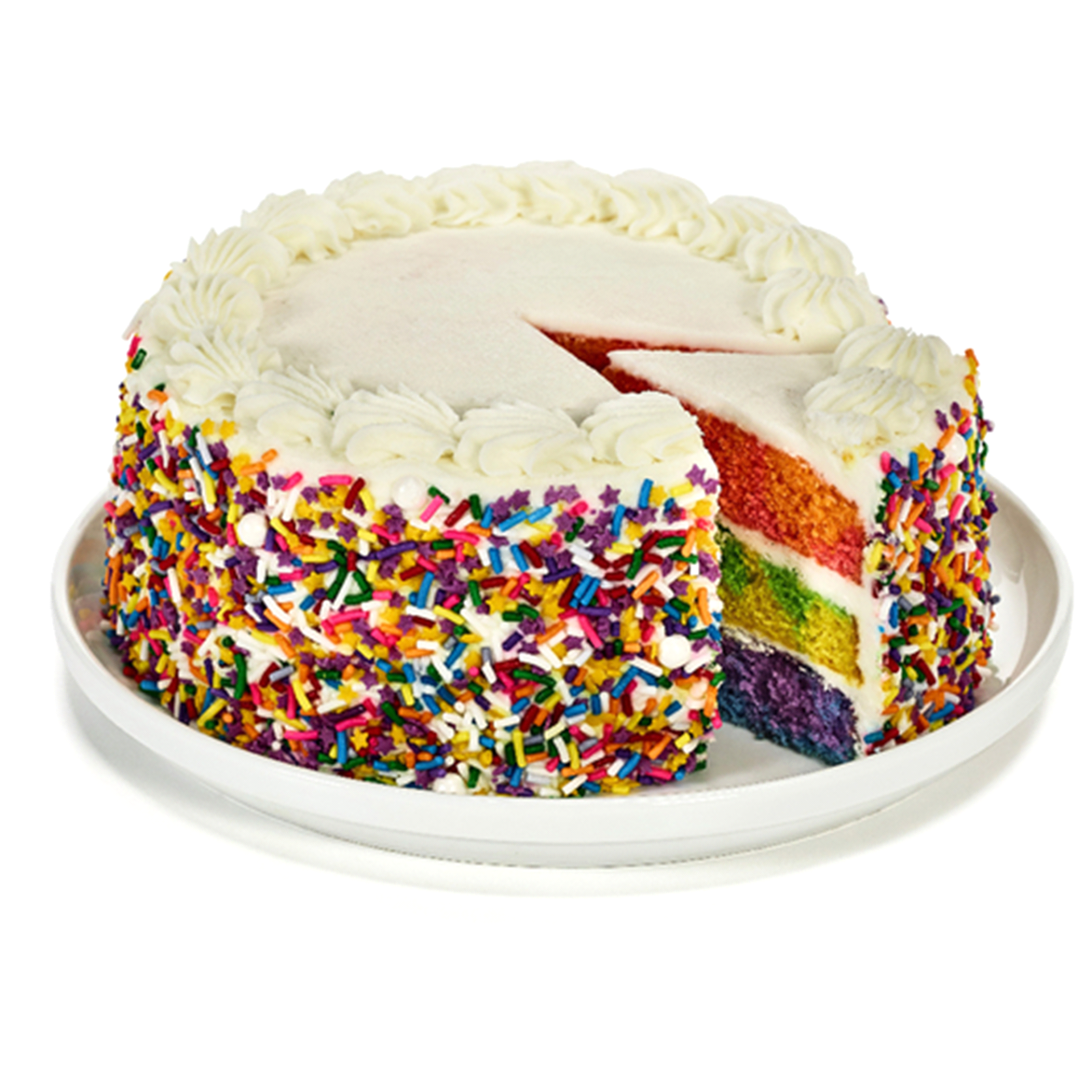 slide 1 of 1, Labree's Rainbow Cake, 37 oz