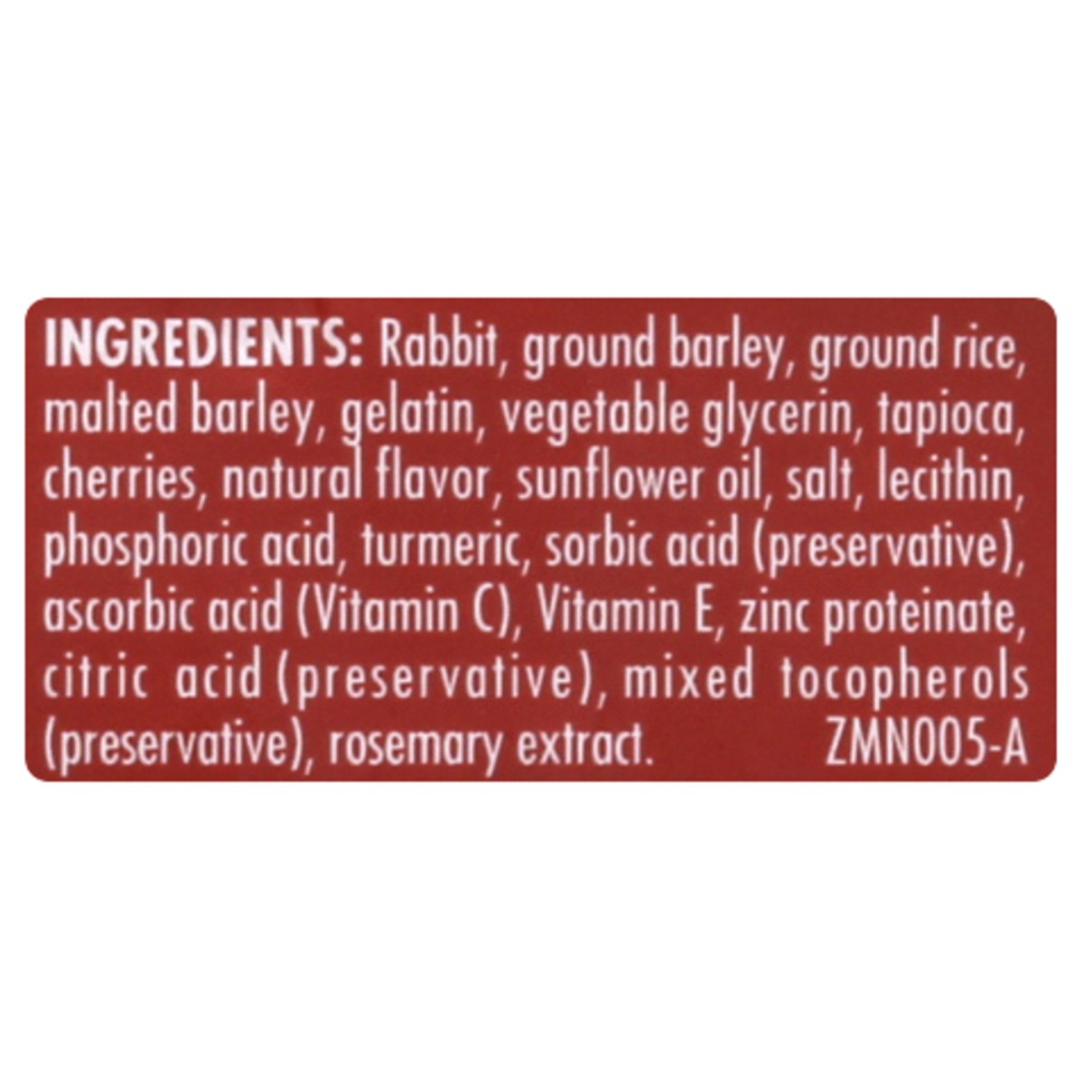 slide 3 of 7, ZUKES Zuke's Mini Naturals Dog Training Treats Rabbit Recipe, Soft Dog Treats - 6 oz Bag, 6 oz