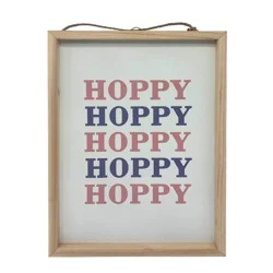 Holiday Home 15.8in Hoppy Wall Decor