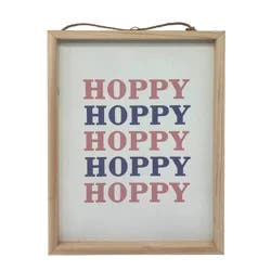 Holiday Home 15.8in Hoppy Wall Decor