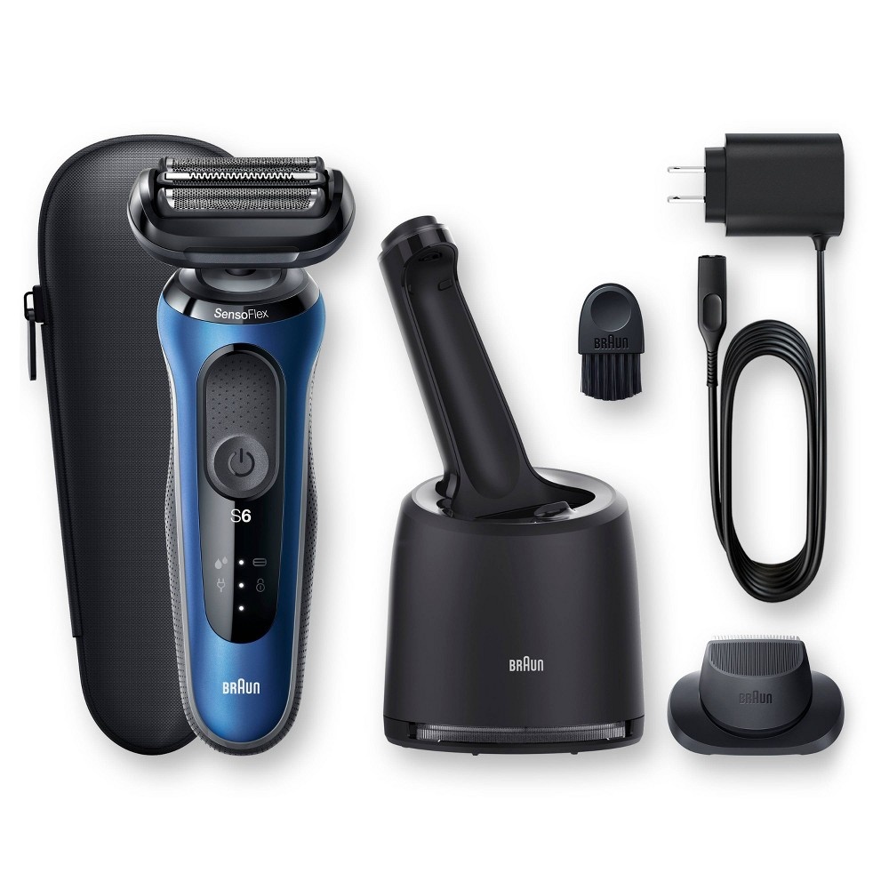 slide 7 of 7, Braun Series 6-6072cc Men's Rechargeable Wet &; Dry Electric Foil Shaver System, 1 ct