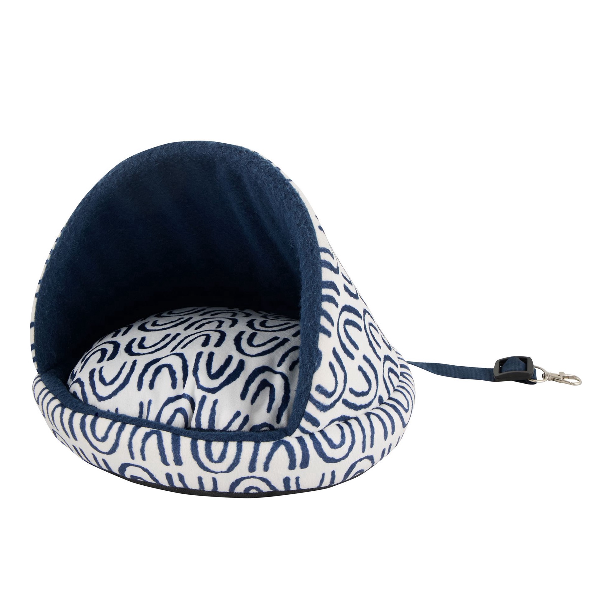 slide 1 of 1, Full Cheeks Small Pet Cave Bed, 1 ct