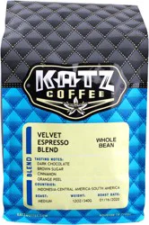 Katz Velvet Espresso Blend Whole Bean Coffee