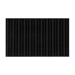 Mohawk Enduring Stripe Scatter Rug, 20 in x 32 in, Charcoal