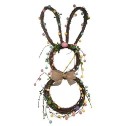 Holiday Home Rabbit Wreath