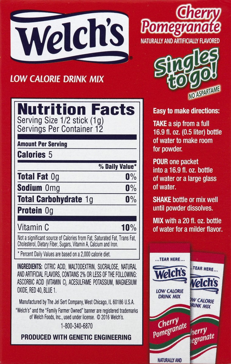 slide 10 of 10, Welch's Drink Mix - 6 ct, 6 ct