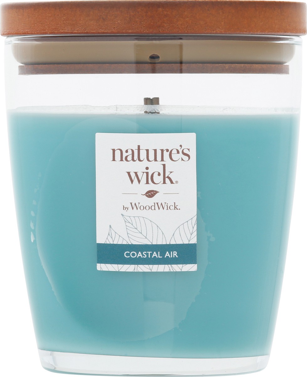 slide 3 of 9, Nature's Wick Coastal Air Candle 1 ea, 1 ct