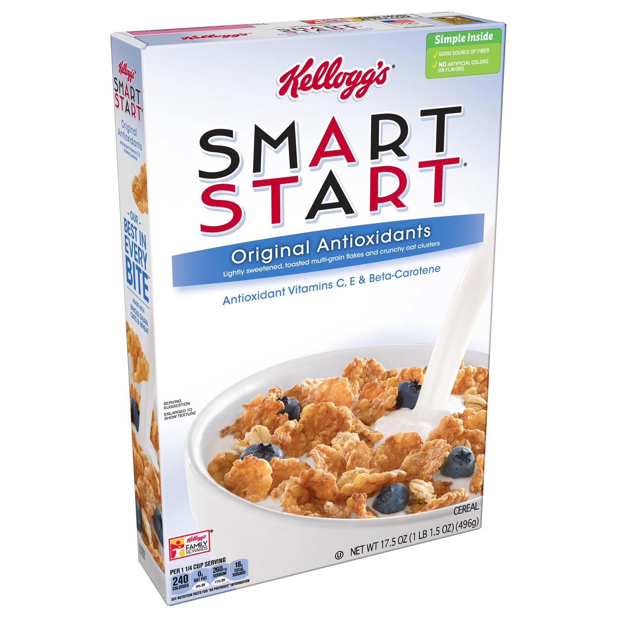 slide 5 of 10, SMART START Breakfast Cereal, 17.5 oz