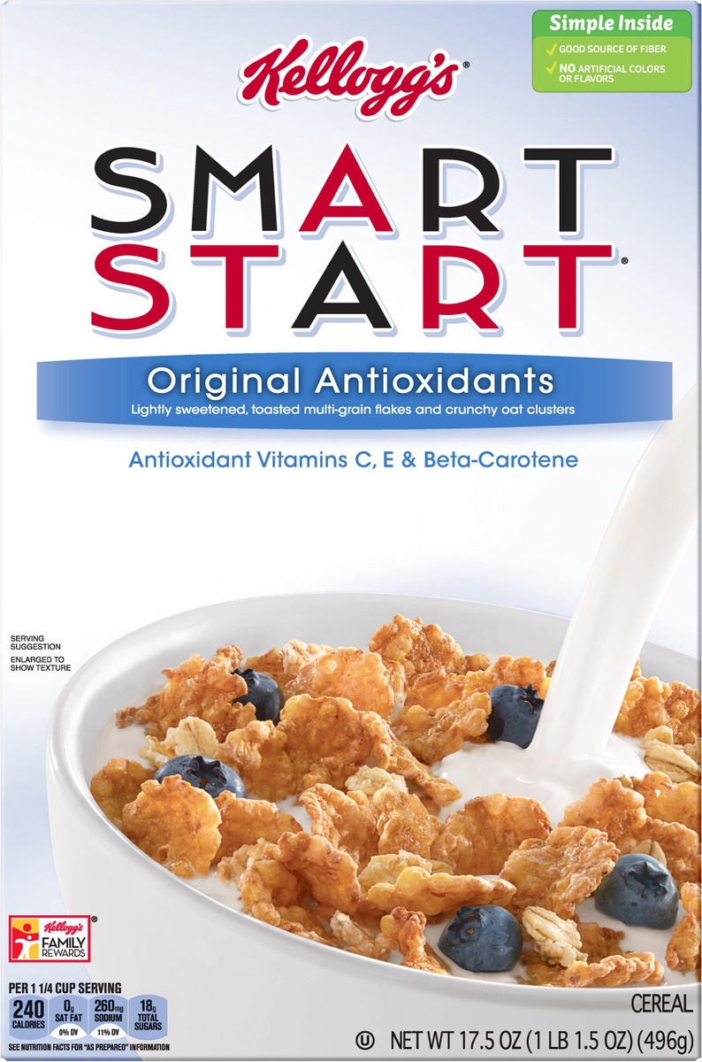 slide 4 of 10, SMART START Breakfast Cereal, 17.5 oz