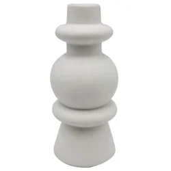 Holiday Home® Easter 7.4in Ceramic Candle Holder - White